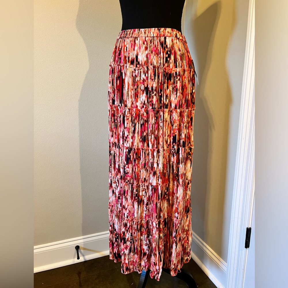 Kim Rogers Elastic Waist Maxi Skirt